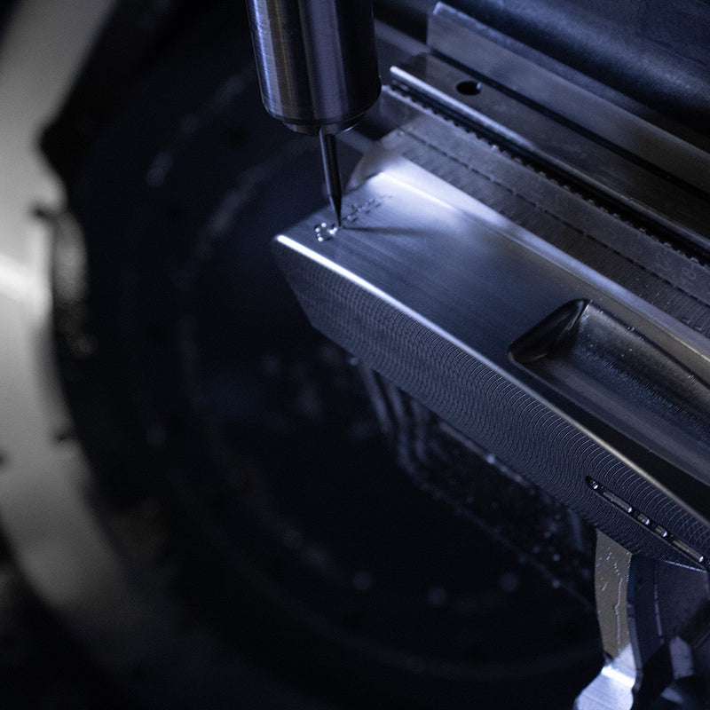 5-axis CNC machine milling a Sanfirth putter