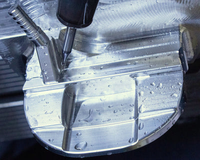 Sanfirth putter craved by 5-axis CNC mill