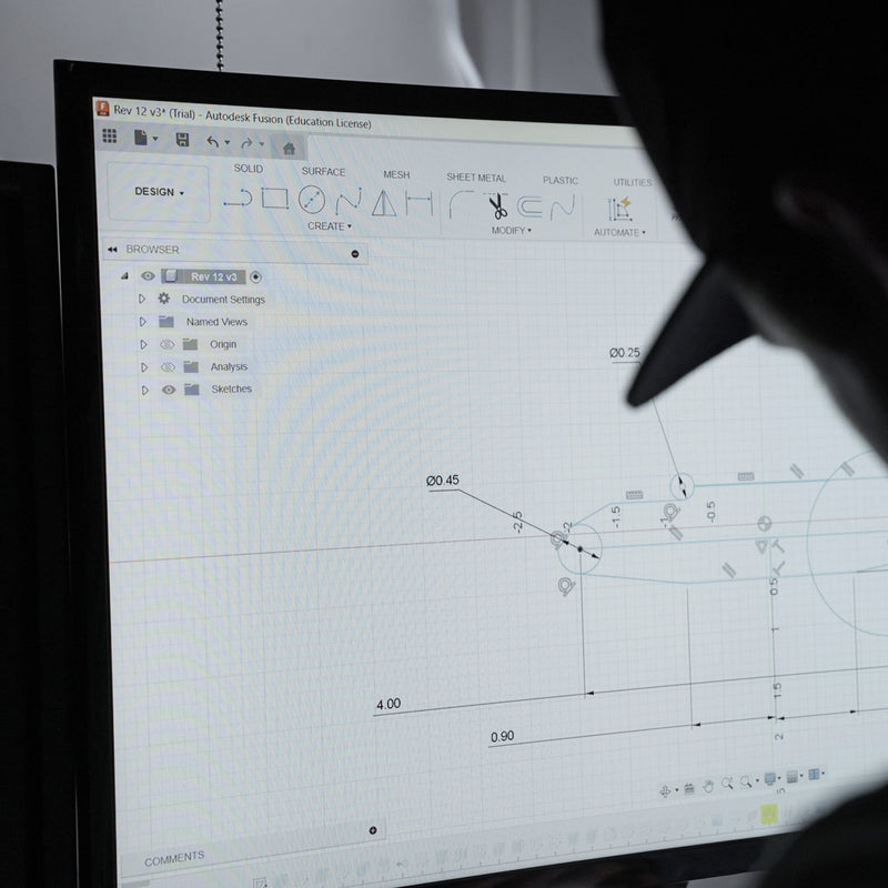 Sanfirth putter design using autodesk fusion